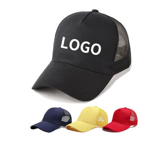 Gorras Trucker de 5 Paneles Personalizadas de Alta Calidad, Estilo Hip Hop, Bordado, Logotipo Impreso en Algodón, Gorra de Béisbol de Malla y Algodón, Gorras Trucker 2026 - Product Image 1