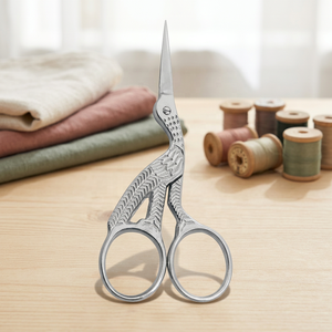 Tijeras de bordado puntiagudas con forma de cigüeña, de alta calidad, elegantes, con forma de pájaro, para cortar hilo - Product Image 2
