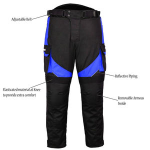 Pantalon de moto pour aventures en plein air, construction textile Cordura de qualité supérieure avec logo personnalisé - Product Image 5