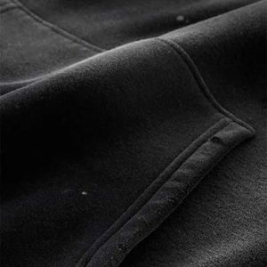 Sweat à capuche délavé et usé pour homme, style urbain, à porter au quotidien - Product Image 2