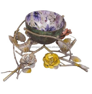 Hot <b>Sale</b> Look Handcrafted Christmas Gray Finish Christmas Craft India Decorative Ornaments of and Festival Ornaments - Product Image 4