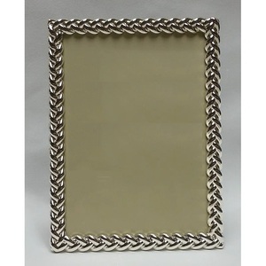 Glamorous Gold <b>Metal</b> <b>Frame</b> with Full Crystal Border Premium Wedding and Anniversary Gift <b>Frame</b> High-End Jewelry Style Portrait - Product Image 5