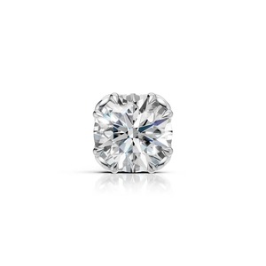 Moissanite Statement Drop <b>Earrings</b> in <b>Sterling</b> <b>Silver</b> Rhodium Plated Bold Men's Fine Jewelry with Channel <b>Set</b> Moissanite - Product Image 2
