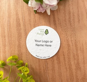 Lightweight Paper Coasters Handmade Travel Friendly Compact Handmade Paper Coasters <b>Space</b> <b>Saving</b> Design Sustainable Use Coasters - Product Image 3
