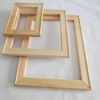 Cadre photo en bois MDF naturel moderne, écologique et fait main, taille et épaisseur personnalisables pour affichage mural/sur table, décoration maison/bureau