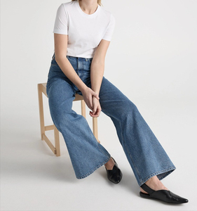 Pantalons de style pantalon pour femmes, jeans pour femmes, nouveaux jeans extensibles en denim, grandes tailles, respirants, prix de gros OEM ODM - Product Image 4