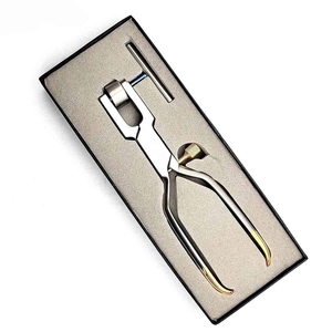 Outil chirurgical dentaire de qualité supérieure en acier inoxydable avec poignée dorée, broyeur d'os, instrument d'implantation, réutilisable, robuste, autoclavable - Product Image 4