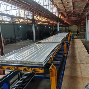 Dây chuyền sản xuất tấm panel polyurethane, máy tạo bọt PU, bơm, động cơ cho các nhà máy sản xuất tấm panel sandwich - Product Image 5