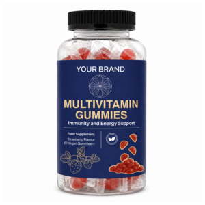 Premium Multivitamin Gummies Natural Fruit Flavored Soft <b>Chewy</b> Texture Essential Vitamin Blend Sealed Container Dietary Suppleme - Product Image 4