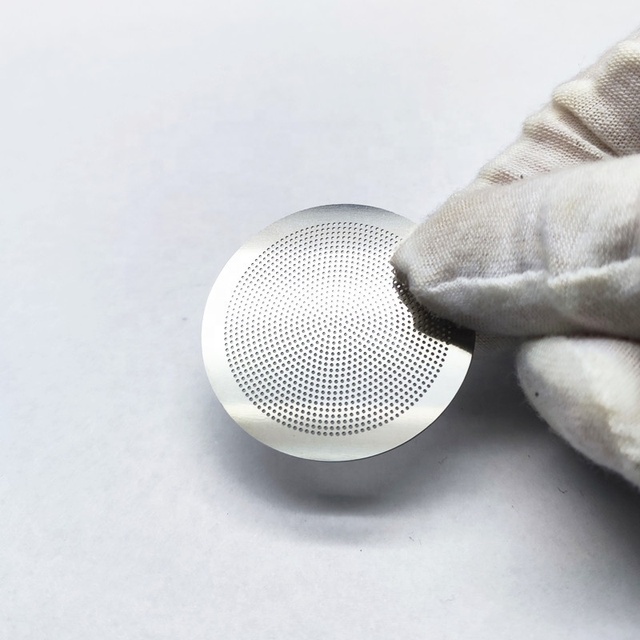 Custom Thin Stainless Steel Etched Food Grade Filter Mesh Disc for Earphones Easy to Use & Clean High Quality