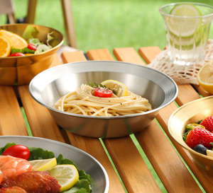 Lot de 4 petites coupelles à sauce soja japonaises en acier inoxydable, très populaires, pour condiments et assaisonnements - Product Image 6