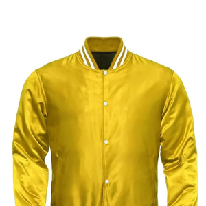 Veste en satin de haute qualité pour homme, style universitaire confortable, col montant, nouvelle collection, décontractée, pour la saison hivernale - Product Image 6