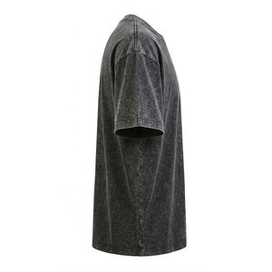 Wholesale Women's Custom Logo Acid Washed Oversized T-Shirts 300 GSM – Premium Heavyweight Cotton Streetwear <b>Bulk</b> Causal Shirts - Product Image 4