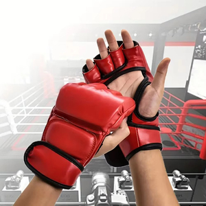 Guantes de Boxeo MMA Impermeables de Alta Calidad, con Dedos Descubiertos, para Entrenamiento de Adultos, Último Diseño, Venta Caliente, MOQ Bajo - Product Image 6