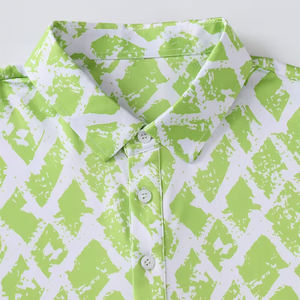 Polo de Golf Sublimado Más Vendido, Manga Corta, Tejido de Poliéster, Tallas Grandes, con Servicio OEM - Product Image 2