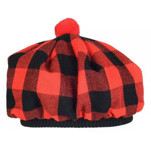 Gorro Tradicional Escocés TAM O SHANTER para Hombre, Boina Balmorals, Sombrero Tartan Tammy, Calidad Superior, OEM, ODM - Product Image 1