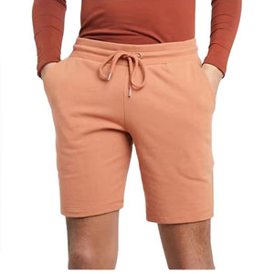 Shorts de sport décontractés pour hommes en coton 100% de haute qualité, amples, pour la course à pied et l'athlétisme, couleur noire - Product Image 4