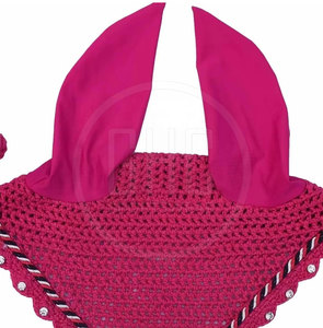 Bonnet d'oreille en maille premium pour cheval - Accessoire d'entraînement de haute qualité pour usage quotidien, séchage rapide, ajustement confortable - Product Image 6