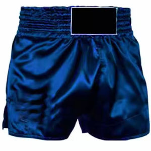 Pantalones Cortos de Lucha con Estampado Digital Personalizado, Malla Resistente y Transpirable, 100% Poliéster, Secado Rápido, para Boxeo y MMA, con Logotipo - Product Image 2