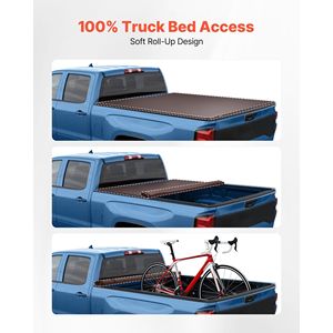 Copertura Morbida Avvolgibile per Cassone Compatibile con Ford F150 Styleside/Fleetside 2015-2025 (Non Adatta per Flareside/Stepside) - Product Image 5