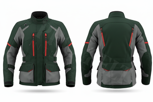 Custom Top Quality Motorcycle Riding Jacket Custom Printed Own Brand Name Protective Armor Breathable Touring Riding Moto Jacket - Product Image 2