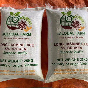 ข้าวหอมมะลิเวียดนาม เมล็ดสั้น ขาว เกรด 5% ข้าวหัก ข้าวขัดเงา ข้าวซอร์เท็กซ์ ข้าวทำความสะอาดแล้ว ไม่ใช่พืช GMO แบรนด์ IIglobal คุณภาพดี ราคาแข่งขันได้ - Product Image 1