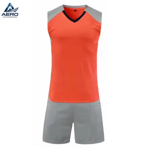 Unisex Men's Adult Sportswear 100% Polyester Quick Dry <b>Volleyball</b> Uniform <b>Sets</b> Custom Design Top Selling Low Price Printed Style - Product Image 2