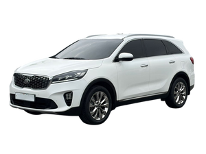 SUV d'occasion Hyundai Sorento blanc 2019, essence, avec BSD, LDWS, coffre électrique, TPMS, AEB, régulateur de vitesse, toutes options, importé de Corée - Product Image 1