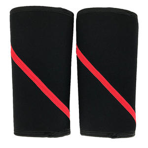 Custom Logo 7mm Neoprene Compression Knee Sleeves for Powerlifting Weightlifting Squatting Elbow Knee <b>Pads</b> - Product Image 5