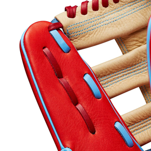 Guantes de Bateo de Béisbol y Sóftbol de Cuero Tejido Profesionales Personalizados con Soporte para Muñeca para Entrenamiento y Competición, Talla XL Disponible - Product Image 6
