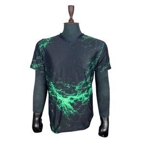 Camiseta Deportiva Unisex de Manga Corta, Personalizable con Sublimación Completa, Transpirable, con Nombre de Equipo/Jugador, en Tela de Poliéster y Elastano - Product Image 2