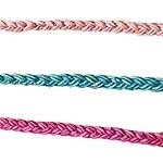 Fil de fer barbelé en cuir torsadé rond fait à la main cordon rond métallique achat en vrac décoration suspendus fabrication de bijoux - Product Image 3