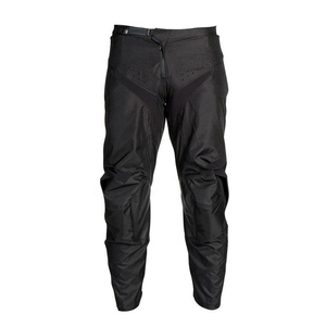Pantalones de Motocicleta Unisex Grises de Poliéster/Algodón con Paneles Negros en las Rodillas, Transpirables, con Logotipo Impreso en la Parte Delantera, Personalizables, para Todas las Estaciones, Ropa de Carreras - Product Image 4