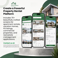 Aplicación Móvil Inmobiliaria Inteligente Más Vendida para Búsqueda de Propiedades, Anuncios y Navegación GPS, Aplicación Inmobiliaria Todo en Uno