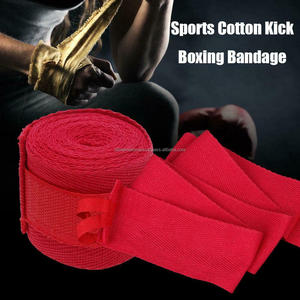 Bandage de boxe en coton pour le sport, 2,5 m, bandage confortable pour les mains, pour l'entraînement MMA Muay Thai, 6 couleurs - Product Image 3