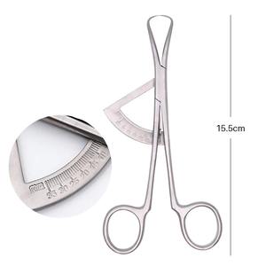 Calibrador de Hueso para Implantes Dentales de Acero Inoxidable, Tipo Cresta, Regla Medidora de Coronas, Instrumento Quirúrgico para Medir el Grosor de Cera - Product Image 1