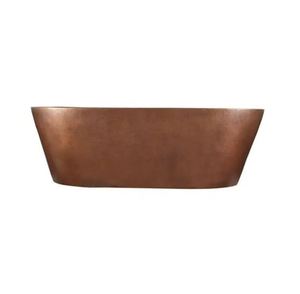 Wholesale Copper <b>Bath</b> Tub Double Slipper Clawfoot Painted Black Exterior Free Standing for Bathroom - Product Image 1