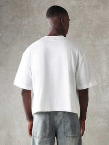 Oversized Crew Neck T Shirt for Men Comfortable Loose Fit Modern Casual Style Men's Oversized Cotton T Shirt OEM Custom logo B2b - Product Image 3