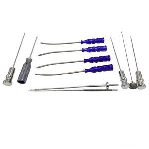 Juego de instrumentos de acero Stryker TwinLoop de 35 mm: guías, punzones, trocares y pasadores para kit de instrumentos quirúrgicos ortopédicos equinos - SURGINEXA - Product Image 5
