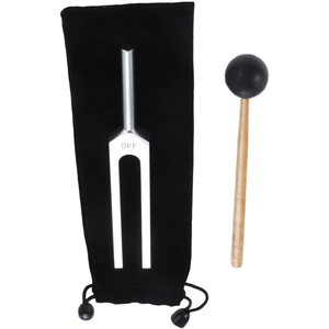 Diapason pour instruments de musique, 440Hz, outil de réglage de précision A440, pour violon, guitare, piano, avec sac à marteau en Silicone - Product Image 5