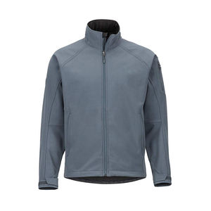 Veste d'extérieur décontractée légère et imperméable coupe-vent pour homme, à col montant et fermeture éclair intégrale, couleur unie, idéale pour le quotidien - Product Image 4