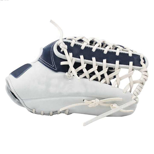 Guantes de Béisbol Personalizados de Cuero Vacuno, Guante de Béisbol Profesional de Cuero Azul, Fabricante, Lanzamiento con Mano Derecha, Infield, 11.5 Pulgadas, 2026 - Product Image 2