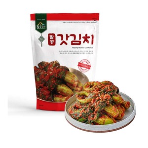 [Palgong Kimchi] Palgongsan Gat Kimchi, Kimchi coréen de légumes fermentés, feuille de moutarde piquante pour les déli-cats et la restauration - Product Image 3