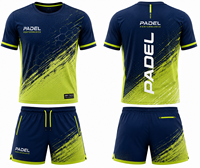 Maillot de padel pour femmes de haute qualité, respirant, grande taille, 100% polyester, antibactérien, séchage rapide, t-shirts et shorts imprimés