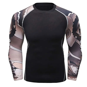 Rashguard de Sublimación MMA Hecho a Medida por Fabricante Pakistaní, Rashguard Masculino de Alta Calidad, Rashguard de Primera Calidad - Product Image 1