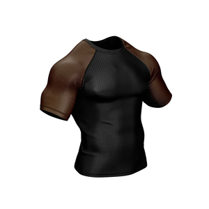 Camiseta de Manga Corta Sublimada con Protección UV Personalizada de Guerrero Antiguo para MMA Sin Kimono - Product Image 2