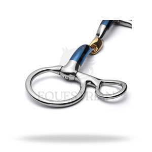 Baucher Lozenge Sweet Iron Snaffle pour l'entraînement et le contrôle équestre - Product Image 4