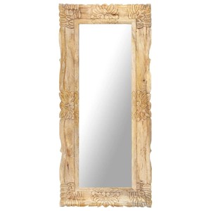 Mango Wood wooden wall <b>mirrors</b> and <b>mirror</b> frames OEM Custom Wholesale | Aqdus Saleem India - Product Image 2