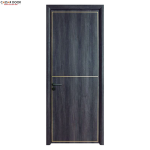 Porte intérieure en composite bois-plastique imperméable au design moderne et tendance pour appartement, durable, imperméable, isolation thermique - Product Image 1