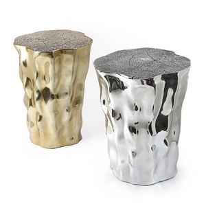 Modern Wood Top Metal Frame <b>Nesting</b> Coffee <b>Tables</b> for Living Room Furniture - Product Image 2